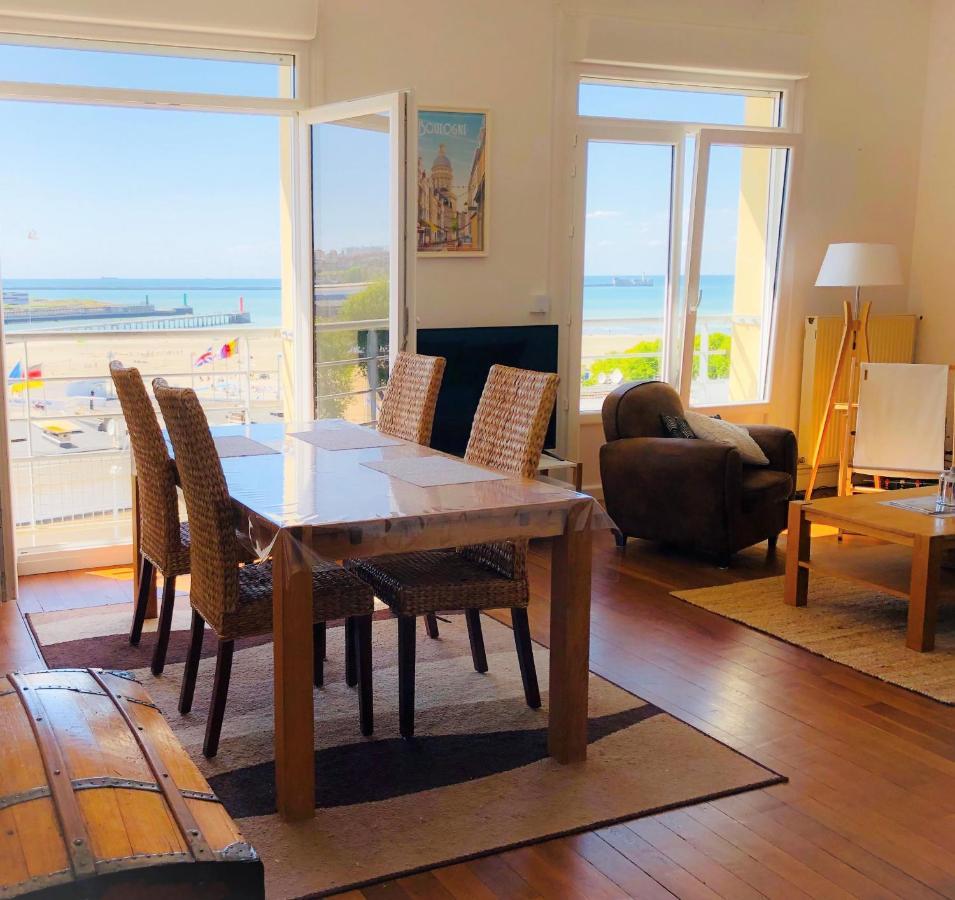 Bellevue -Appartement De Charme - Vue Imprenable Sur La Mer - Face A Nausicaa Boulogne-sur-Mer Exterior foto