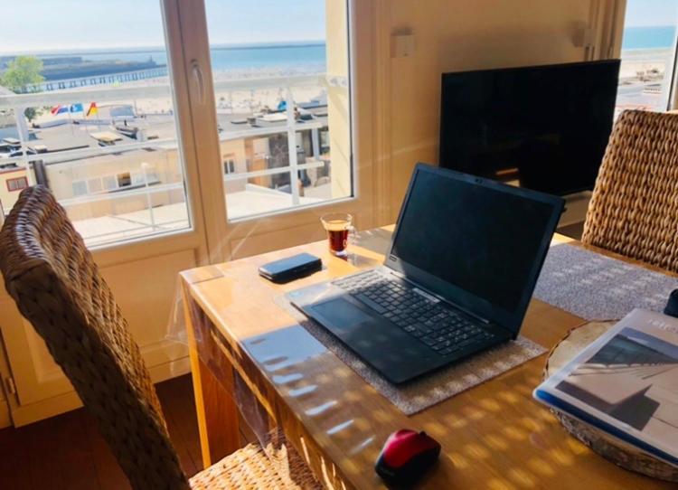 Bellevue -Appartement De Charme - Vue Imprenable Sur La Mer - Face A Nausicaa Boulogne-sur-Mer Exterior foto